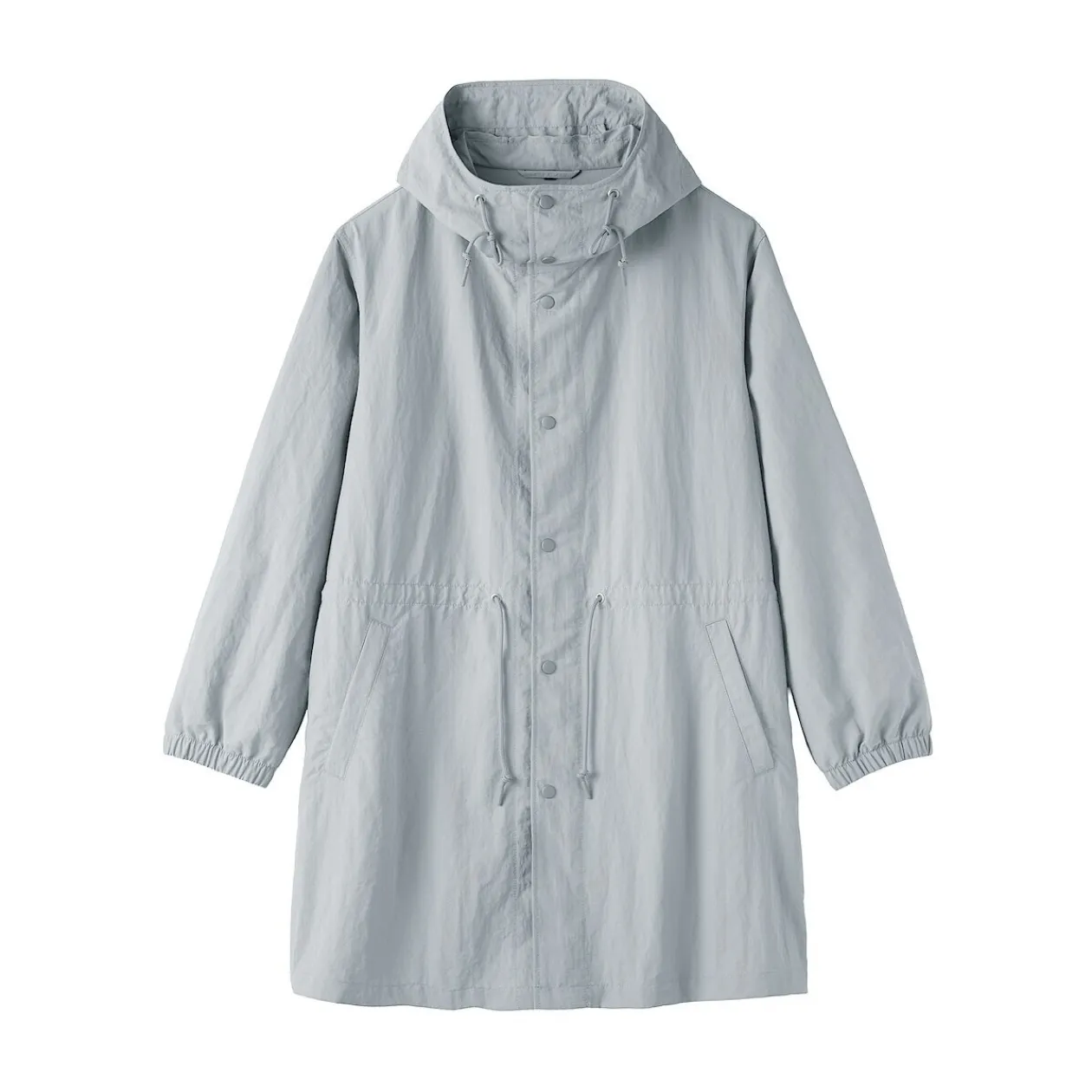 Vestes Et Manteaux^Muji Manteau à capuche en nylon recyclé déperlant pour homme
