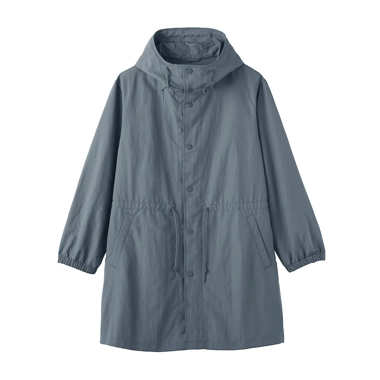 Vestes Et Manteaux^Muji Manteau à capuche en nylon recyclé déperlant pour homme