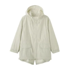 Vestes Et Manteaux^Muji Manteau à capuche en toile de coton léger pour homme