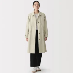 Vestes Et Manteaux^Muji Manteau à col montant déperlant pour femme