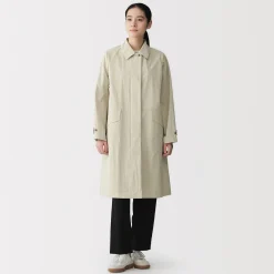 Vestes Et Manteaux^Muji Manteau à col montant déperlant pour femme