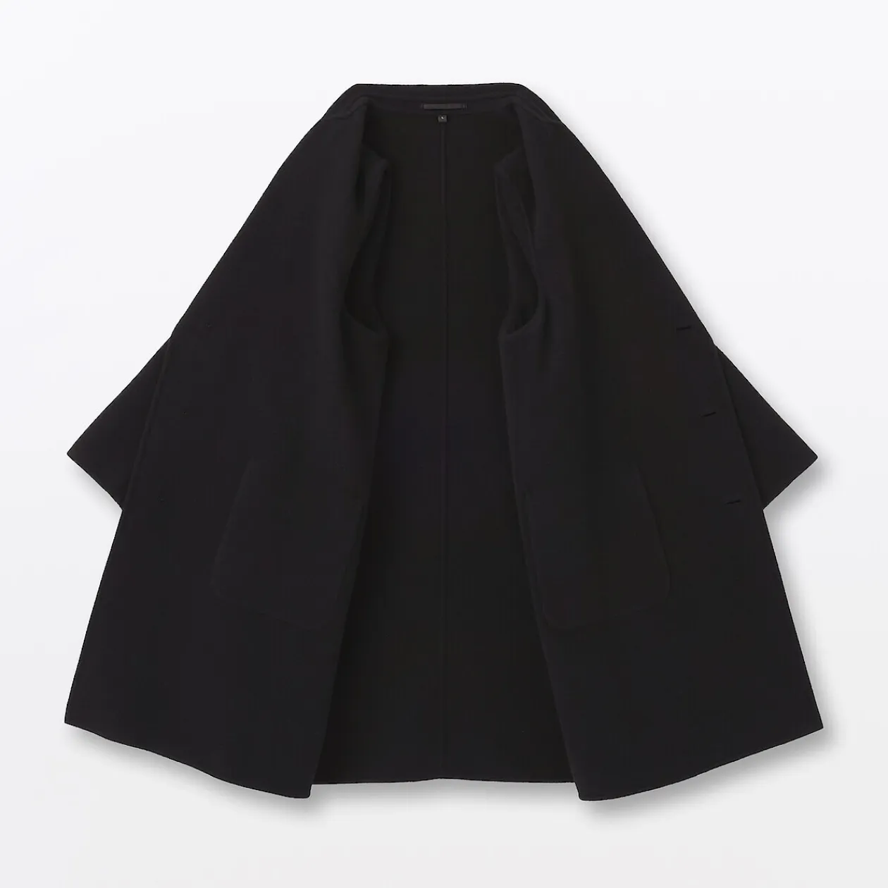 Vestes Et Manteaux^Muji Manteau Chesterfield en mélange de laine mérinos pour homme