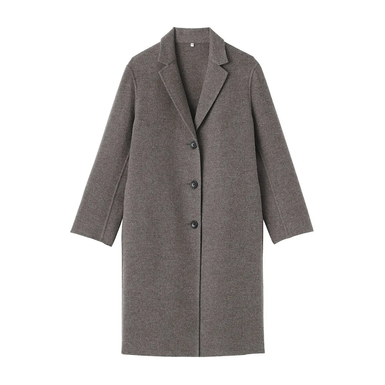 Vestes Et Manteaux^Muji Manteau Chesterfield en mélange de laine mérinos pour femme