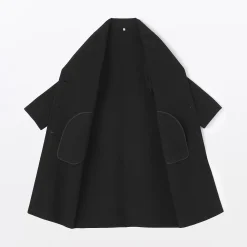 Vestes Et Manteaux^Muji Manteau Chesterfield en mélange de laine mérinos pour femme