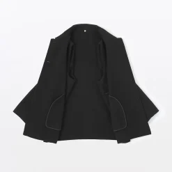 Vestes Et Manteaux^Muji Manteau court en mélange de laine mérinos pour femme