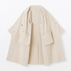 Vestes Et Manteaux^Muji Manteau croisé en cachemire recyclé pour femme