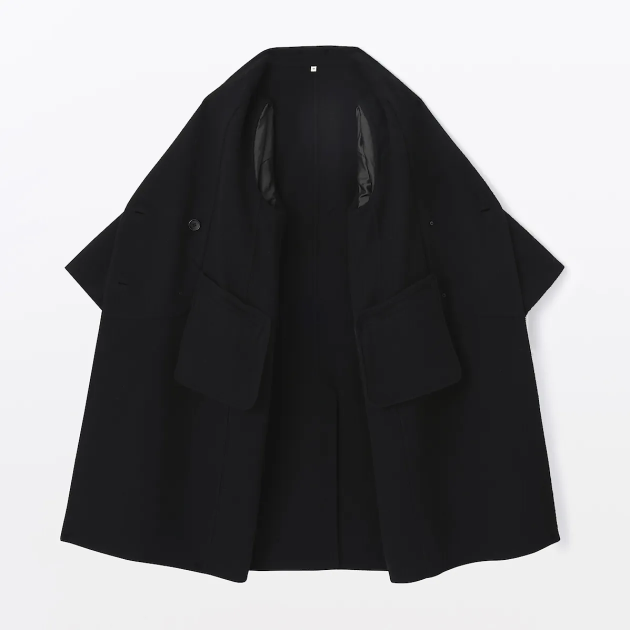 Vestes Et Manteaux^Muji Manteau croisé en cachemire recyclé pour femme