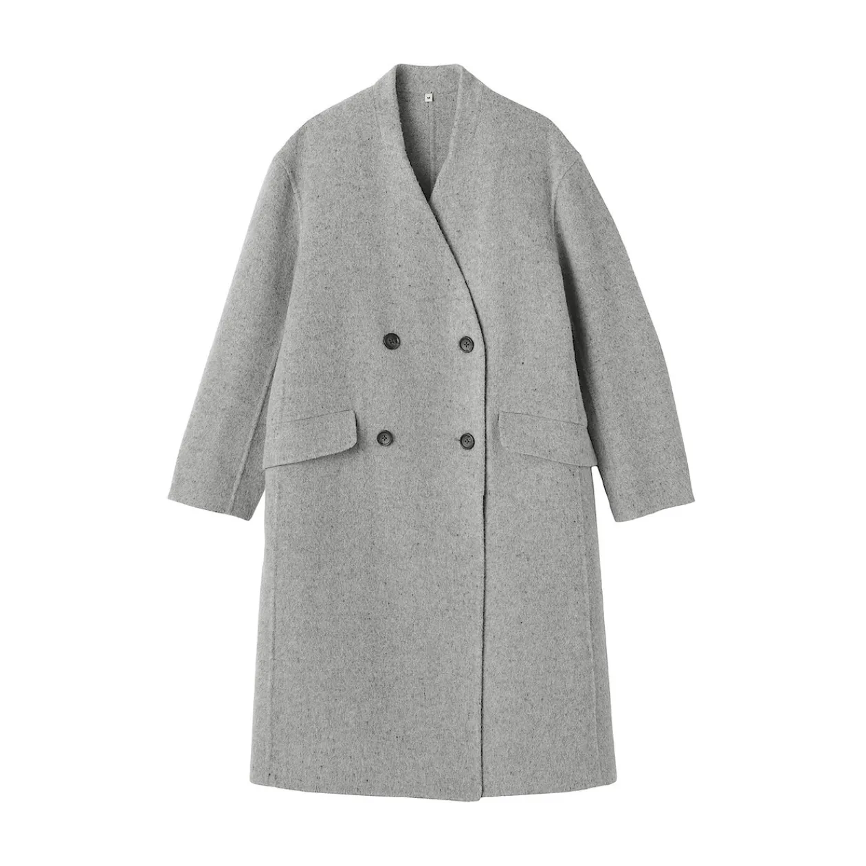 Vestes Et Manteaux^Muji Manteau croisé en cachemire recyclé pour femme