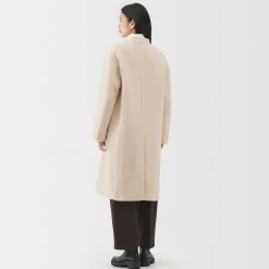 Vestes Et Manteaux^Muji Manteau croisé en cachemire recyclé pour femme