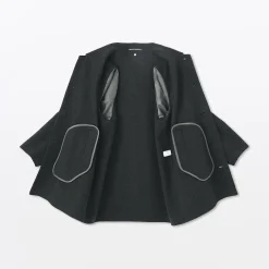 Vestes Et Manteaux^Muji Manteau droit en cachemire recyclé pour homme