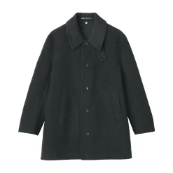 Vestes Et Manteaux^Muji Manteau droit en cachemire recyclé pour homme