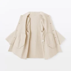 Vestes Et Manteaux^Muji Manteau droit en cachemire recyclé pour homme