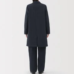 Vestes Et Manteaux^Muji Manteau en denim mélangé kapok pour femme