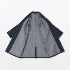 Vestes Et Manteaux^Muji Manteau en denim mélangé kapok pour femme