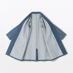 Vestes Et Manteaux^Muji Manteau en denim mélangé kapok pour femme