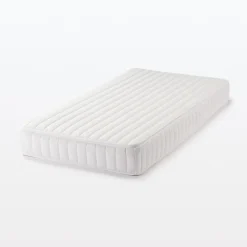 Matelas^Muji Matelas double à ressorts ensachés haute densité, facile à retourner