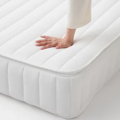 Matelas^Muji Matelas large double à ressorts ensachés standard avec support ferme