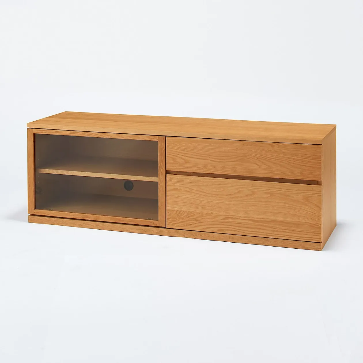 Armoires^Muji Meuble TV en chêne ‐ Grand