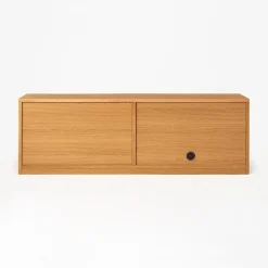 Armoires^Muji Meuble TV en chêne ‐ Grand