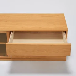 Armoires^Muji Meuble TV en chêne ‐ Grand