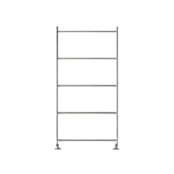 Étagères En Pin Et En Acier^Muji Montant additionnel en acier inoxydable ‐ Petit format