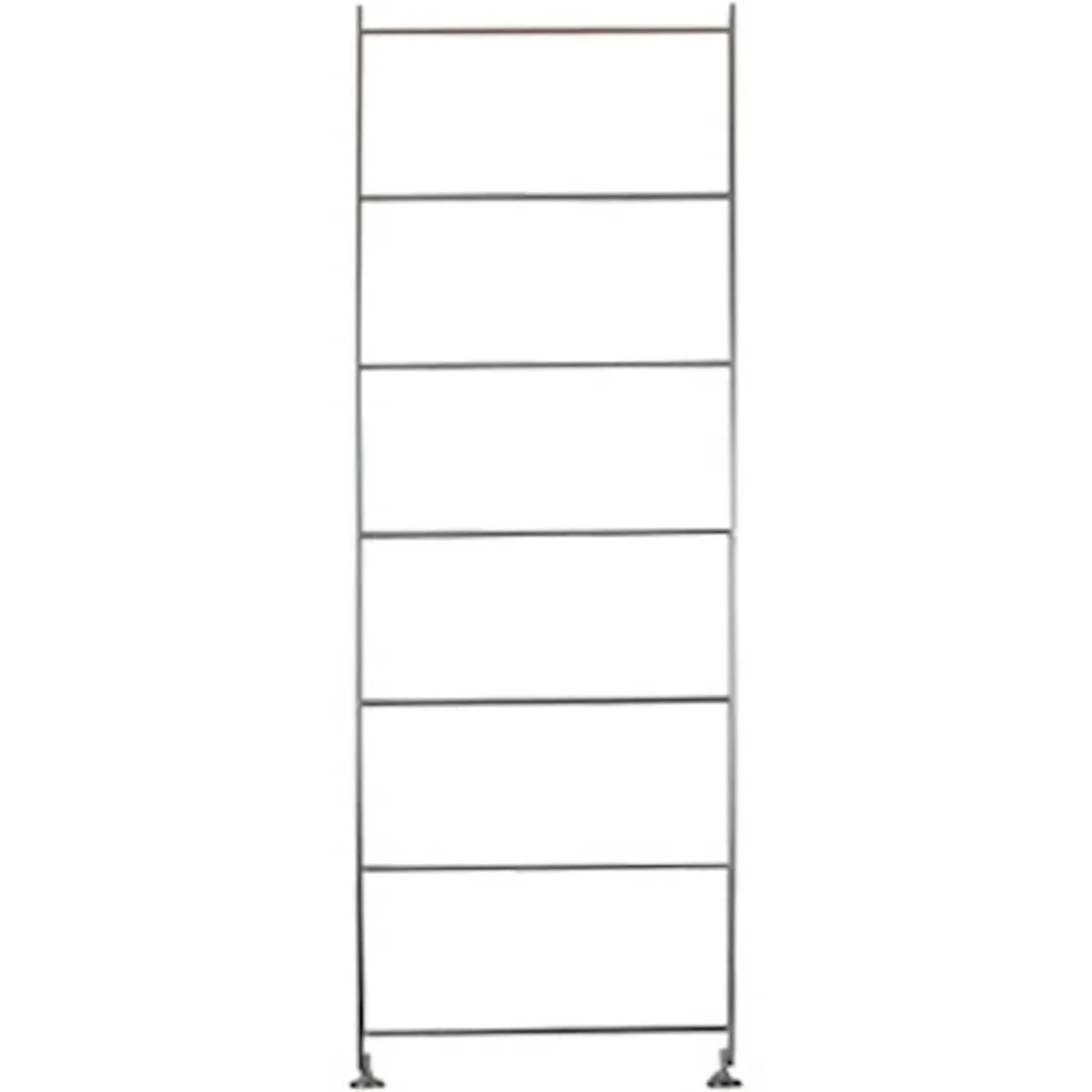 Étagères En Pin Et En Acier^Muji Montant additionnel en acier inoxydable ‐ Moyen format