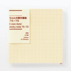 Fournitures De Bureau^Muji Notes adhésives carrées à carreaux 5mm