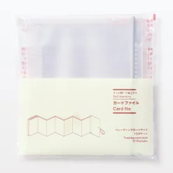 Porte-Cartes Et Albums^Muji Organiseur de fiches autoportant