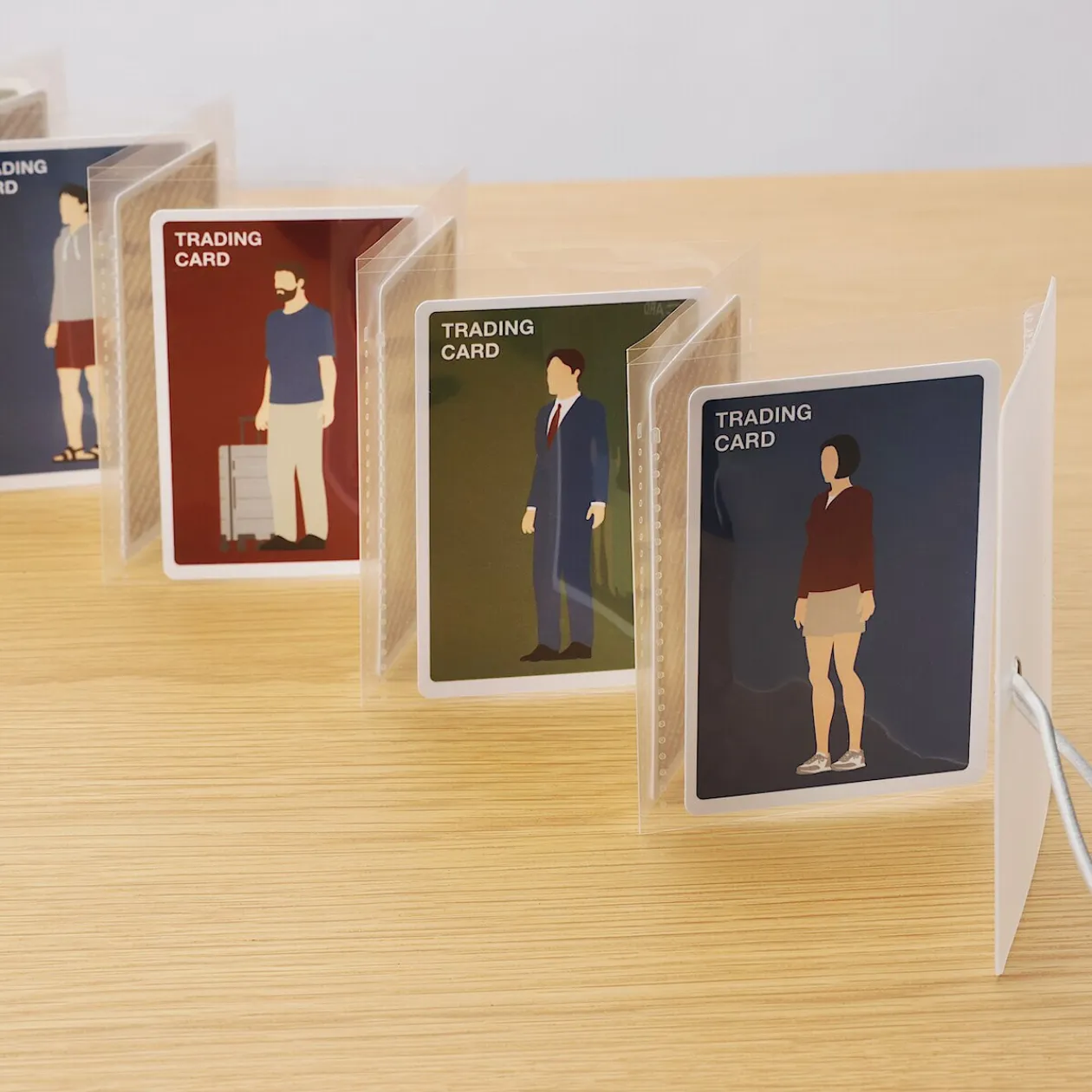 Porte-Cartes Et Albums^Muji Organiseur de fiches autoportant