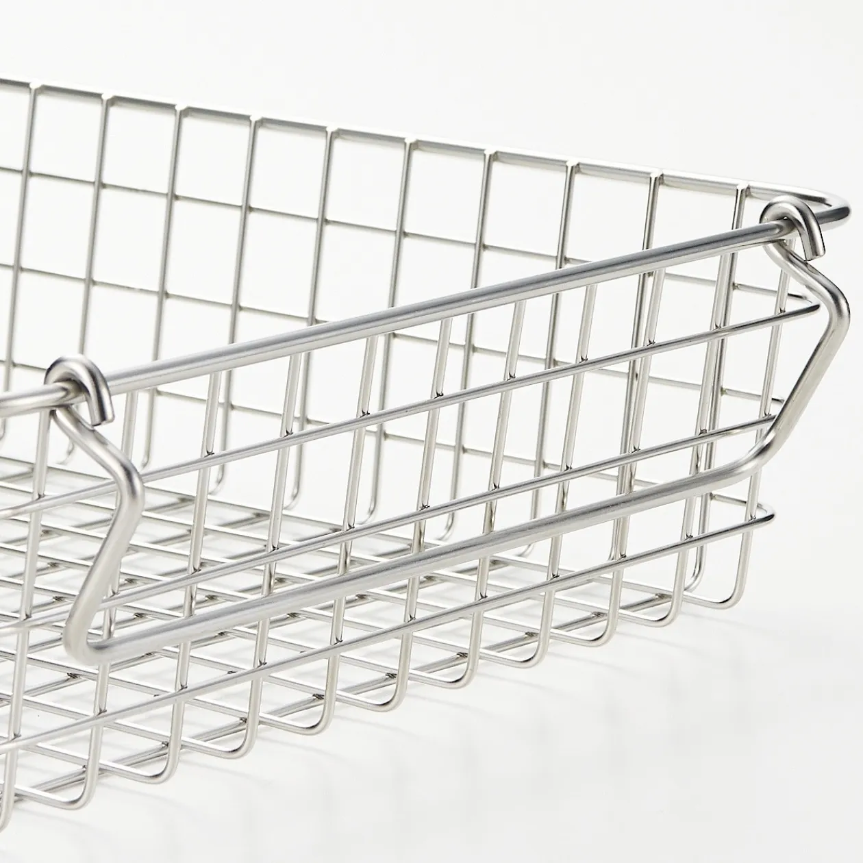 Rangements En Métal^Muji Panier en fil d'acier inoxydable L37X P26 XH8 cm