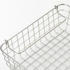 Rangements En Métal^Muji Panier en fil d'acier inoxydable L37X P26 XH8 cm