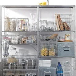 Rangements En Métal^Muji Panier en fil d'acier inoxydable L37X P26 XH8 cm