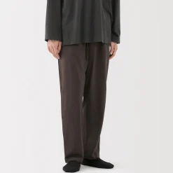 Pantalons, Jupes Et Shorts|Pantalons Et Shorts^Muji Pantalon à cordon en coton lisse unisexe