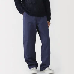 Pantalons Et Shorts^Muji Pantalon aux genoux renforcés en toile de coton pour homme