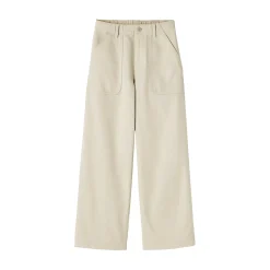 Pantalons, Jupes Et Shorts^Muji Pantalon avec motif de chevrons en coton pour femme