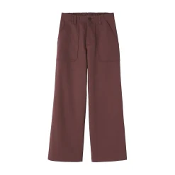Pantalons, Jupes Et Shorts^Muji Pantalon avec motif de chevrons en coton pour femme