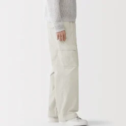 Pantalons Et Shorts^Muji Pantalon cargo à coupe Easy Fit en toile de coton léger pour homme