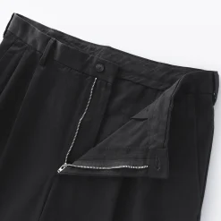 Pantalons Et Shorts^Muji Pantalon Chino à pinces en coton stretch coupe wide homme