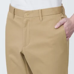 Pantalons Et Shorts^Muji Pantalon Chino en coton stretch coupe slim pour homme