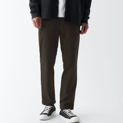 Pantalons Et Shorts^Muji Pantalon Chino en coton stretch coupe slim homme ‐ Longueur 76cm 18855