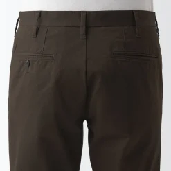 Pantalons Et Shorts^Muji Pantalon Chino en coton stretch coupe slim homme ‐ Longueur 76cm 18855