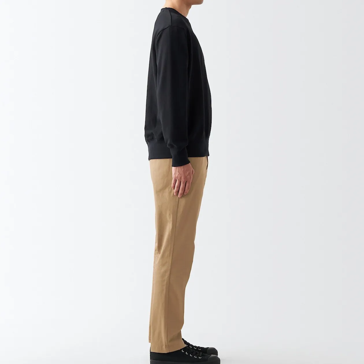 Pantalons Et Shorts^Muji Pantalon Chino en coton stretch coupe slim homme ‐ Longueur 76cm 18855