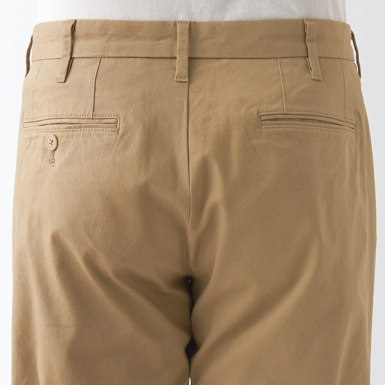 Pantalons Et Shorts^Muji Pantalon Chino en coton stretch coupe slim homme ‐ Longueur 76cm 18855