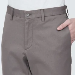 Pantalons Et Shorts^Muji Pantalon Chino en coton stretch coupe slim pour homme Brun Grisâtre