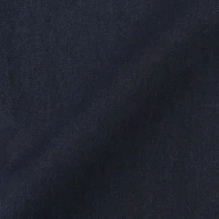 Pantalons Et Shorts^Muji Pantalon Chino Indigo à pinces en coton stretch coupe wide homme Bleu marine foncé