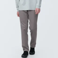 Pantalons Et Shorts^Muji Pantalon Chino long en coton stretch coupe slim pour homme