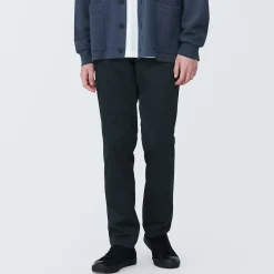 Pantalons Et Shorts^Muji Pantalon Chino long en coton stretch coupe slim pour homme