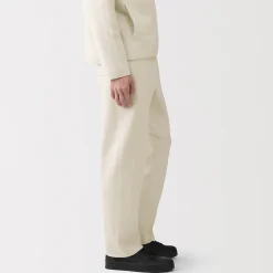 Pantalons Et Shorts^Muji Pantalon confortable en maille côtelée Milano de coton pour homme