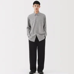 Pantalons Et Shorts^Muji Pantalon confortable en mélange de cachemire recyclé pour homme