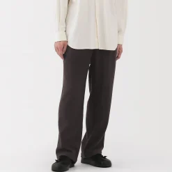 Pantalons Et Shorts^Muji Pantalon confortable en mélange de cachemire recyclé pour homme